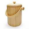 Sealed, Environmentally Friendly, Durable, Customizable Logo, Bamboo Large-Capacity Rice Bucket Bento Box with Handle