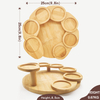 Kitchen Tools Bamboo Food Tray Mini Plate Bamboo Sushi Plate