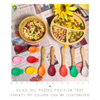 Network Sell Like Hot Cakes | 100% Bamboo Is BPA Free | Multicolor Baby Silicone Bowl Set