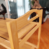 Simple Multi-layer Solid Wood Shoe Rack Household Doorway Dormitory Bamboo Wood Shoe Rack Economical Indoor Storage
