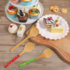 High Quality Sustainable Bamboo Spoon Cutlery Set for Camping or Christmas Holidays