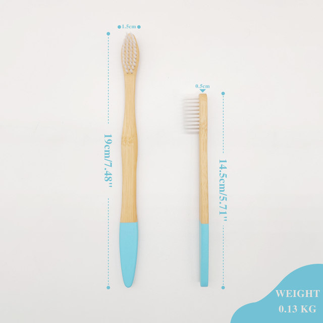 Wholesale Bamboo Toothbrush Bambu Dientes Cepillo Bambou Charcoal Brosse a Dent Bathroom Sets