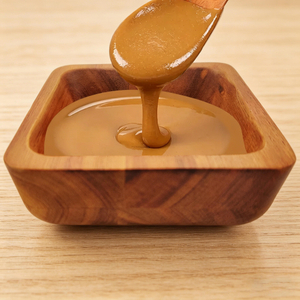 Eco-friendly Mini and Disposable Wooden Square Bowl for Soy Sauce Dessert Dipping Sauce Perfect for Camping
