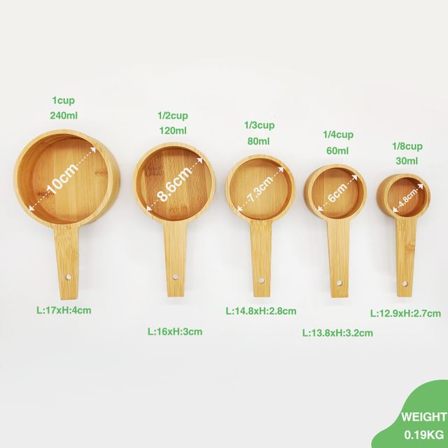 Wholesale Bamboo Scoop Tea Coffee Small Spoon Spatula Measuring Spice Rice Bamboo Litter Handcrafted Coffee Tea Tools