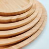 Popular Dish Set Kitchen Dinner Dinnerware Bamboo Dinning Plates Free Sample Luxury for Restaurant and Home Modern Wood Dishes