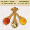 Wholesale 10cm Engraved Honey Mini Wooden Spoon Bamboo Mini Wood Spoon for Giveaways