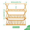 Free Installation Folding Multi-layer Shoe Rack Simple Household Economic Racks Dormitory Door Storage Rack Bamboo Shoe Cabinet