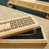 Buddhism Temple Religious Fall Eco-Friendly Durable Bamboo Aromatic Sachet Storage Box 24x6x5cm OEM Logo YCZM Brand Factory