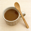 Bamboo Printed Logo Ice Cream Jam Small Wooden Spoon Long Handle 10ml Capacity Durable Eco-Friendly Modern Design Business Gift