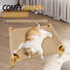 Durable Modern Small Dog Pet Bed Sustainable Bamboo Frame for Indoor Outdoor Cat Scratching Board Wear-Resistant Cat Scratching