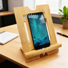 Hot Sell Wooden Bamboo Phone Holder Stand Mobile Smartphone Support Tablet Stand for Desk Cell Phone Holders Stand
