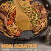 High Quality Customized Logo Bamboo Spoon and Fork 10ml Capacity Natural Wood for Giveaways