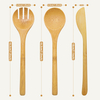 Wholesale Forks and Spoons Flatware Sets Factory Price Children Wooden Spoon and Fork