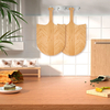 Kitchen Tool Wooden Plate for Bread and Pizza High Quality Bamboo Pizza Plate Pizza Tray Wooden