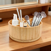 Pencil Pen Organizer Wooden Office Desk Organizer Office Supplies Jewelry Storage Box Tabletop Desktop Rack Storage for Pens