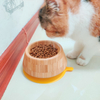 Hot Selling Eco-Friendly Polished Silicone Cat Bowl Anti-Slip Pet Food Bowl with Suction Cup Factory Wholesale for Camping