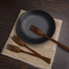 Wholesale Solid Walnut Kitchen Utensils-High Quality Flipping Spoon Fork for Home Use