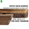 38*30*4cm Large Customizable | Cheese Board with Sauce Cup Snack Trough | Acacia Wood Four Knife Four Fork Cheese Board