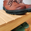 Wholesale 3-Tier Modern Bamboo Extendable Freestanding Shoe Storage Bench Display Organizer Shelf Shoe Rack for Living Room