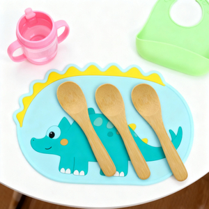Mini Bamboo Tasting Spoon Kitchen Ice Cream Spoon