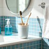 Eco-Friendly Biodegradable 100% Natural Compostable Bamboo Charcoal Toothbrush Set Pack of 8 Pcs