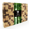 Multifunctional Square High Quality Nature Acacia Wood End Grain Kitchen Food Chopping Wooden Cutting Board