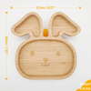 Kitchen Tools Natural Environmental Health Tableware Bamboo Baby Plate & Baby Bowl