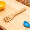 Reusable Classic Bamboo Spoon and Fork Set for Baby-Durable BPA Free Eco-Friendly Dinnerware Wholesale