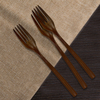 Wholesale Solid Walnut Kitchen Utensils-High Quality Flipping Spoon Fork for Home Use