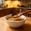 Eco-Friendly Natural Acacia Wood Spoons, Smooth Reusable Wooden Utensils for Soup, Rice & Stirring