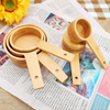 Wholesale Bamboo Scoop Tea Coffee Small Spoon Spatula Measuring Spice Rice Bamboo Litter Handcrafted Coffee Tea Tools