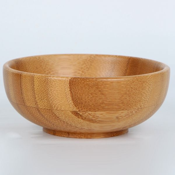Custom High Quality Eco-friendly Mini Bamboo Rice Bowl Japanese Rice Bowl