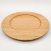 Wholesale Supplier Export Wooden Charger Plate Customized Size Dinnerware Decorate Wooden Charger Plate