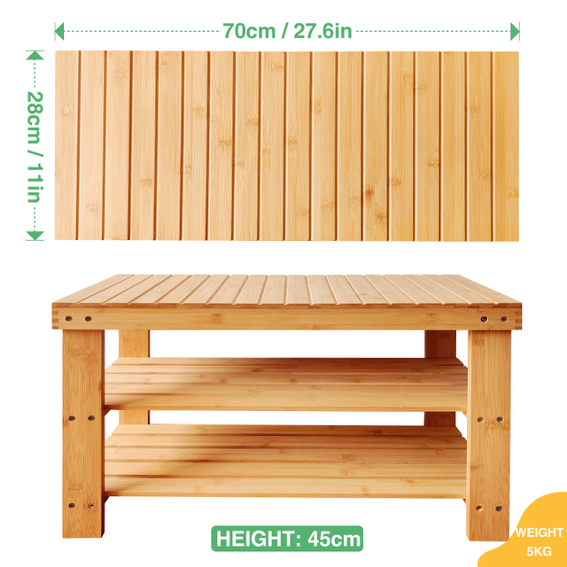 Modern Simple Multi-Layer Storage Shelves Cabinet Home Bamboo Shoe Organizer & Rack Convertible Furniture Features