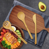 Wholesale Forks and Spoons Flatware Sets Factory Price Children Wooden Spoon and Fork