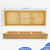 Wholesale Bamboo Drawers and Desk Storage Trays for Office Home Kitchen Supplies Jewelry Bathroom Tableware
