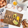High Quality Custom Rectangular End Grain Solid Wood Cutting Board for Sale Laser Logo Environmentally Friendly Materials
