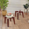 Modern High Quality Wooden Plant Stand Indoor/Outdoor Flower Pot Holder for Multiple Plants Stylish Eco-Friendly Durable Garden