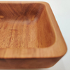 Eco-Friendly Mini and Disposable Wooden Square Bowl for Soy Sauce Dessert Dipping Sauce Perfect for Camping