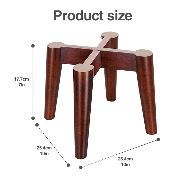 Modern High Quality Wooden Plant Stand Indoor/Outdoor Flower Pot Holder for Multiple Plants Stylish Eco-Friendly Durable Garden