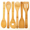 Bamboo Kitchenware Cooking Utensil Nonstick Wooden Spoon Spatula Eco Friendly Flexible Function Housewarming Mothers Day Gift