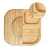 Eco Bamboo Baby Plate with Suction Ring