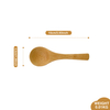 Wholesale 10cm Engraved Honey Mini Wooden Spoon Bamboo Mini Wood Spoon for Giveaways