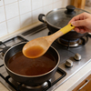 Wooden Spoons for Cooking Wooden Kitchen Utensil Set Natural Material Bamboo Spatula and Cooking Utensils Tools
