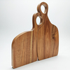 Kitchen Acacia Wood Cutting Boards Beech Chopping Board Wooden Couple Cutting Board with Handle