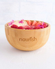 Bamboo Wooden Deep Soup Dish Bowl
