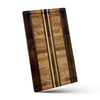 High Quality Acacia Walnut Wood Double Sided Cutting Board for Kitchen Laser Logo and Drain Slot Premium Chopping Block