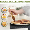 Unique Bamboo Spoon Engraved Customized Natural Bamboo Tea Coffee Bean Measuring Spoon Honey Measuring Spoon