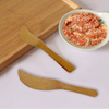Multi-Functional Wooden Bamboo Butter and Jam Spreader for Sandwiches and Kitchen Baking Pastry Tools