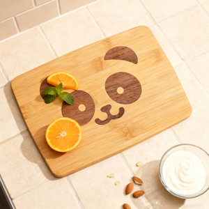 Custom Built-in Handle Kitchen Walnut Wood Food Safe Dishwasher Safe Chopping Block Blank Cutting Board for Laser Engraving for